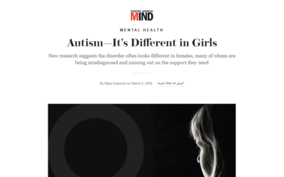 Autism – It’s Different in Girls
